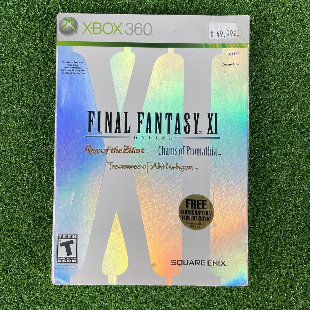 Final Fantasy Xi 11 Online - Microsoft Xbox 360 Manual Only